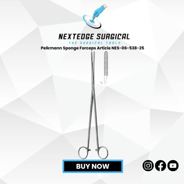 Pelkmann Sponge Forceps Article NES-06-538-25