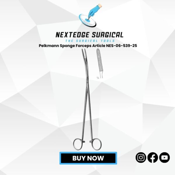 Pelkmann Sponge Forceps Article NES-06-539-25