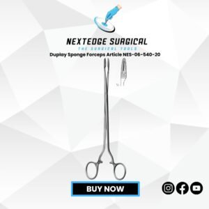 Duplay Sponge Forceps Article NES-06-540-20