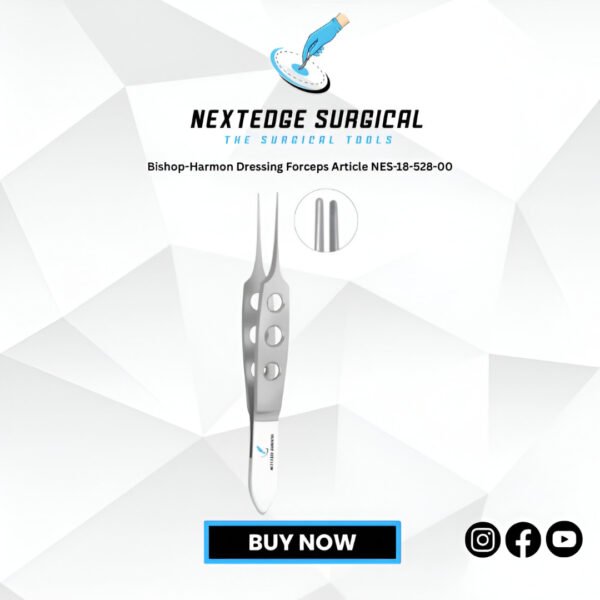 Bishop-Harmon Dressing Forceps Article NES-18-528-00