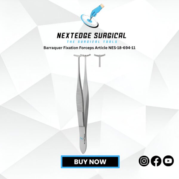 Barraquer Fixation Forceps Article NES-18-694-11