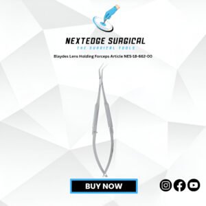 Blaydes Lens Holding Forceps Article NES-18-662-00