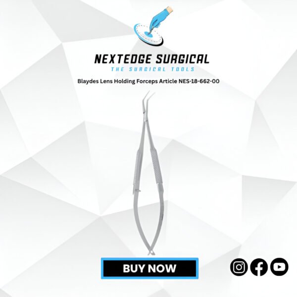 Blaydes Lens Holding Forceps Article NES-18-662-00
