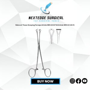 Babcock Tissue Grasping Forceps Article NES-13-117-16 Article NES-13-118-21