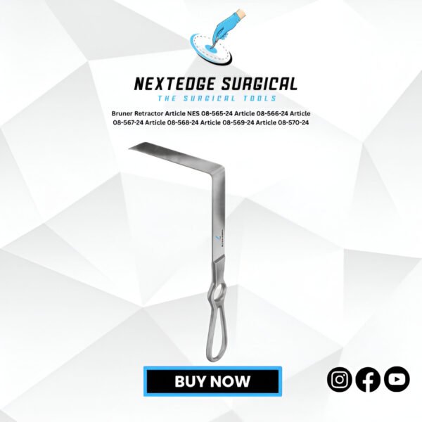 Bruner Retractor Article NES 08-565-24 Article 08-566-24 Article 08-567-24 Article 08-568-24 Article 08-569-24 Article 08-570-24