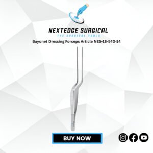 Bayonet Dressing Forceps Article NES-18-540-14
