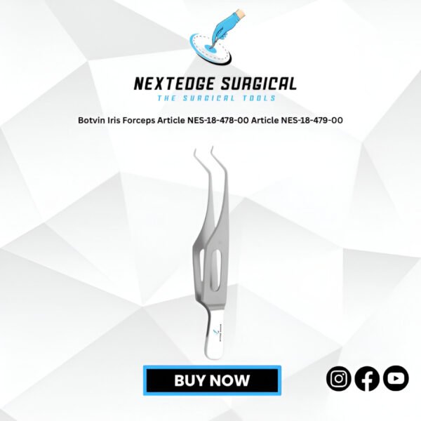 Botvin Iris Forceps Article NES-18-478-00 Article NES-18-479-00