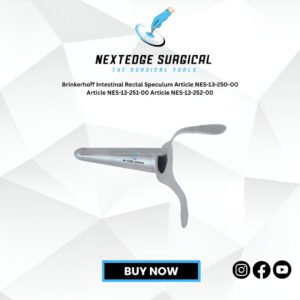 Brinkerhoff Intestinal Rectal Speculum Article NES-13-250-00 Article NES-13-251-00 Article NES-13-252-00
