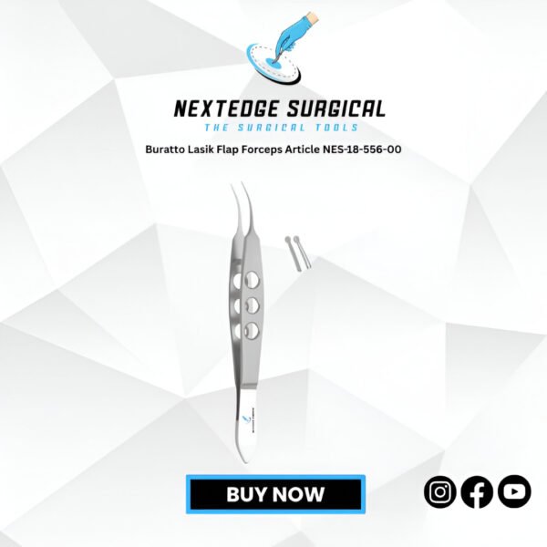 Buratto Lasik Flap Forceps Article NES-18-556-00
