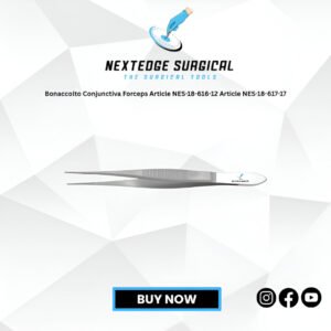 Bonaccolto Conjunctiva Forceps Article NES-18-616-12 Article NES-18-617-17