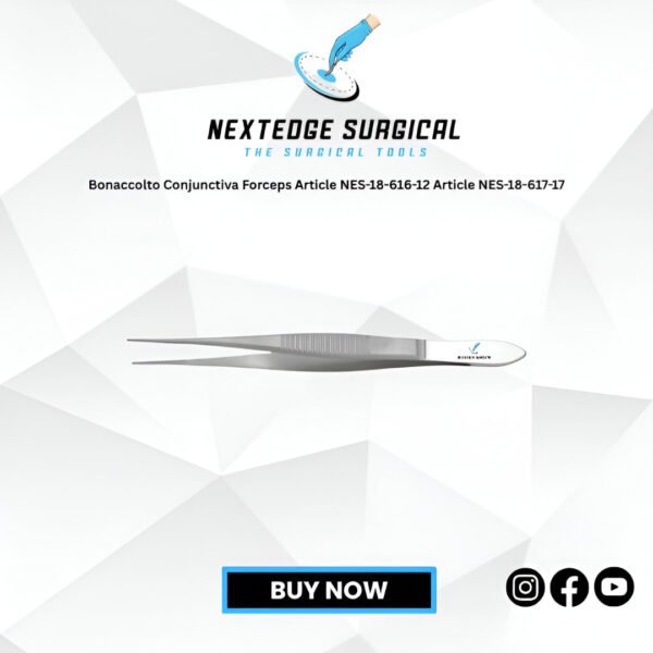 Bonaccolto Conjunctiva Forceps Article NES-18-616-12 Article NES-18-617-17