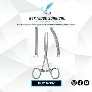 Baby-Kocher Intestinal Forceps Clamps Article NES-13-151-13 Article NES-13-152-13