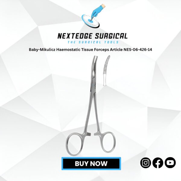 Baby-Mikulicz Haemostatic Tissue Forceps Article NES-06-426-14