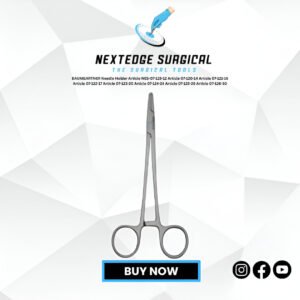 BAUMGARTNER Needle Holder Article NES-07-119-12 Article 07-120-14 Article 07-121-16 Article 07-122-17 Article 07-123-20 Article 07-124-24 Article 07-125-26 Article 07-126-30