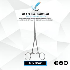 Bainbridge Intestinal Forceps Clamps Article NES-13-160-15 Article NES-13-161-18 Article NES-13-162-15 Article NES-13-163-18