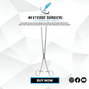 Bainbridge Intestinal Forceps Clamps Article NES-13-164-22 Article NES-13-165-25 Article NES-13-166-28 Article NES-13-167-22 Article NES-13-168-25 Article NES-13-169-28