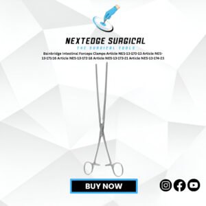 Bainbridge Intestinal Forceps Clamps Article NES-13-170-13 Article NES-13-171-16 Article NES-13-172-18 Article NES-13-173-21 Article NES-13-174-23