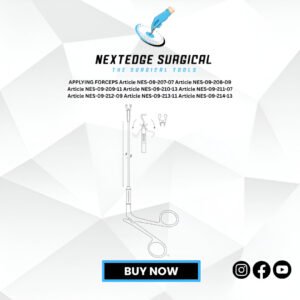 APPLYING FORCEPS Article NES-09-207-07 Article NES-09-208-09 Article NES-09-209-11 Article NES-09-210-13 Article NES-09-211-07 Article NES-09-212-09 Article NES-09-213-11 Article NES-09-214-13