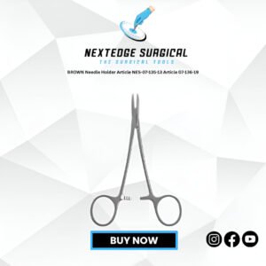 BROWN Needle Holder Article NES-07-135-13 Article 07-136-19