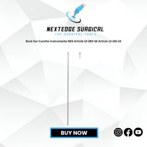 Buck Ear Curette Instruments NES Article 12-280-16 Article 12-281-16