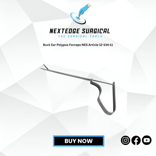 Buck Ear Polypus Forceps NES Article 12-334-11