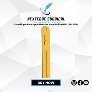 Endo Finger Ruler Span Measure Scale Article NES-786-3600