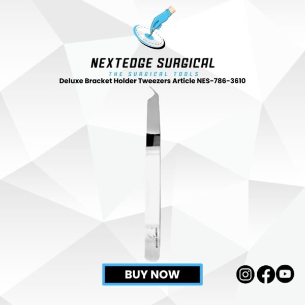 Deluxe Bracket Holder Tweezers Article NES-786-3610