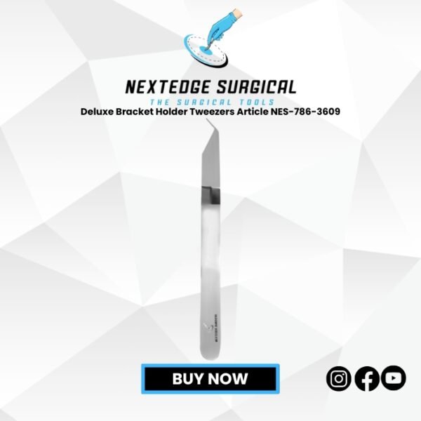 Deluxe Bracket Holder Tweezers Article NES-786-3609