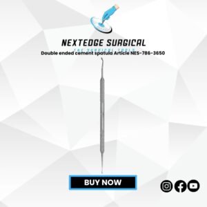 Double ended cement spatula Article NES-786-3650