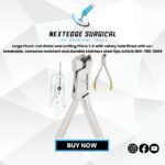 Large Fluch-cut distal and cutting Pliers T.C with safety hold fitted with un-breakable, corrosion resistant and durable stainless steel tips Article NES-786-3688