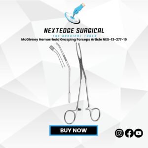 McGivney Hemorrhoid Grasping Forceps Article NES-13-277-19
