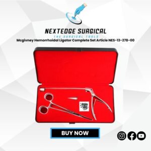 Mcgivney Hemorrhoidal Ligator Complete Set Article NES-13-278-00