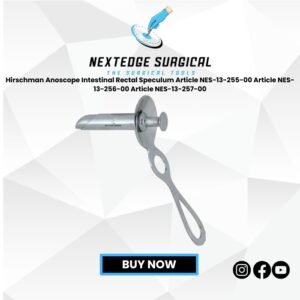 Hirschman Anoscope Intestinal Rectal Speculum Article NES-13-255-00 Article NES-13-256-00 Article NES-13-257-00