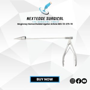 Mcgivney Hemorrhoidal Ligator Article NES-13-275-19