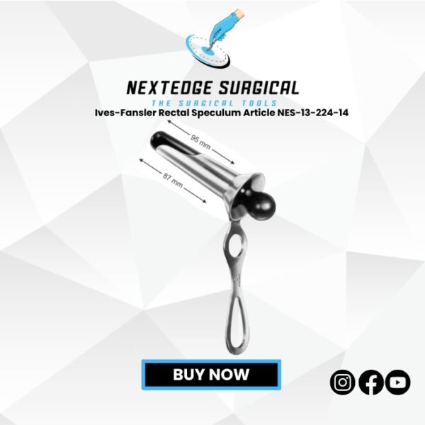 Ives-Fansler Rectal Speculum Article NES-13-224-14