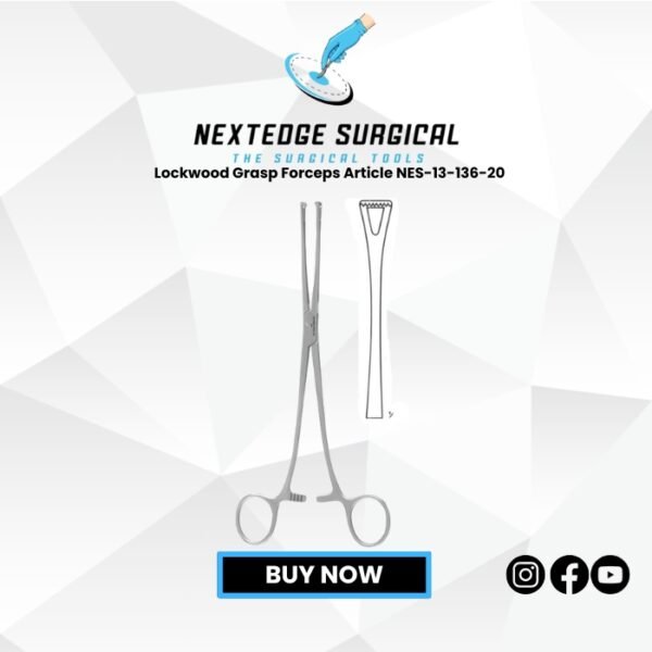 Lockwood Grasp Forceps Article NES-13-136-20