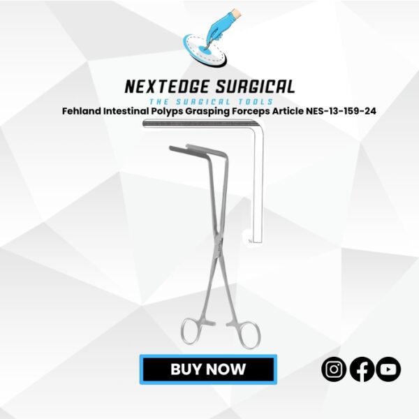 Fehland Intestinal Polyps Grasping Forceps Article NES-13-159-24