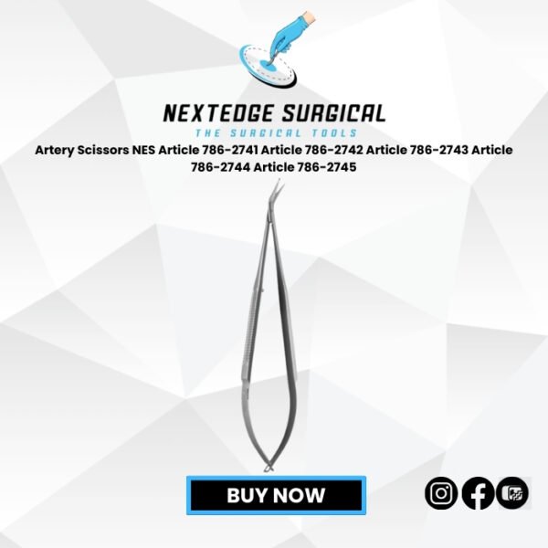 Artery Scissors NES Article 786-2741 Article 786-2742 Article 786-2743 Article 786-2744 Article 786-2745