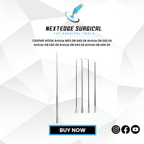 CASPAR HOOK Article NES 08-140-24 Article 08-141-24 Article 08-142-24 Article 08-143-24 Article 08-144-24