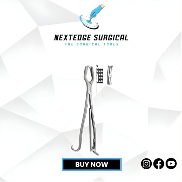 Lane Bone Holding Forceps Light Model NES Article 11-1420-33 Article 11-1421-33 Article 11-1422-43 Article 11-1423-13