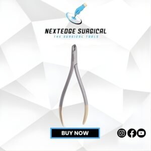 Distal end Cutter Long Handle TC. Gold Article NES-786-3795