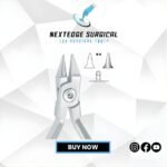 Bird beak plier for bending round, square and rectangle wire up to .30”/.76mm Article NES-786-3771