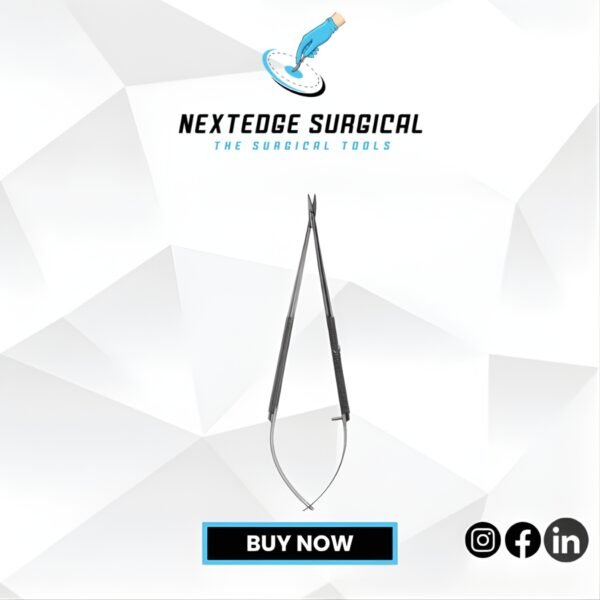 Dissection Micro Scissors 18cm B/B, Cvd. Adventitia Micro Scissors 18cm S/S, Str. Article NES-04-665-18 Article NES-04-666-18