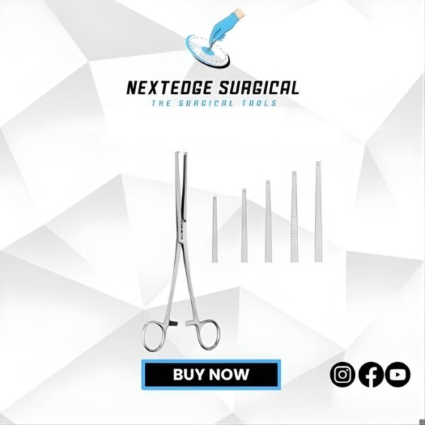 Kocher-Ochsner Haemostatic Forceps 1×2 teeth Article NES-06-304-16 Article NES-06-305-18 Article NES-06-306-20 Article NES-06-307-22 Article NES-06-308-24 Article NES-06-309-26