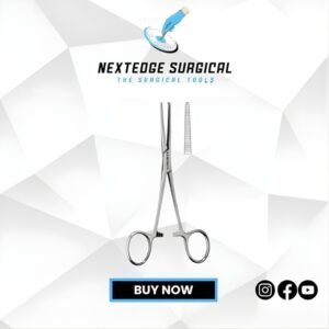 Kocher Haemostatic Forceps 1×2 teeth Article NES-06-270-13 Article NES-06-271-14