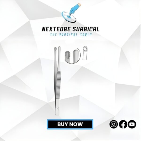 Russian-Model Tissue Forceps Article NES 05-302-15 Article 05-303-20 Article 05-304-25