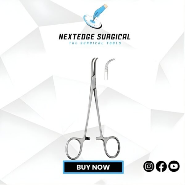 Baby-Adson Haemostatic Forceps Angled Article NES-06-249-14