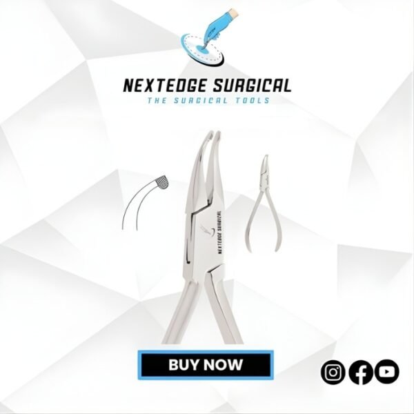 How Plier curved Universally usable tool for the multiband technology for wires up to .028″. Article NES-786-3674