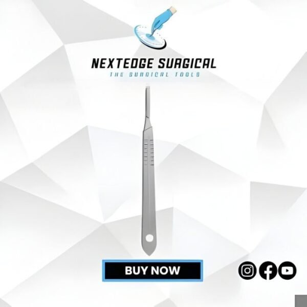 Knife Handle ( Smooth) for Blades Nos. 60 and 70 Article NES 03-114-00