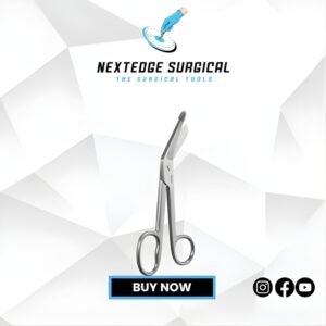 Lister Bandage Plaster Scissors, one large ring Article NES-04-843-09 Article NES-04-844-11 Article NES-04-845-14 Article NES-04-846-16 Article NES-04-847-18 Article NES-04-848-20 Article NES-04-848A-21 Article NES-04-848B-23